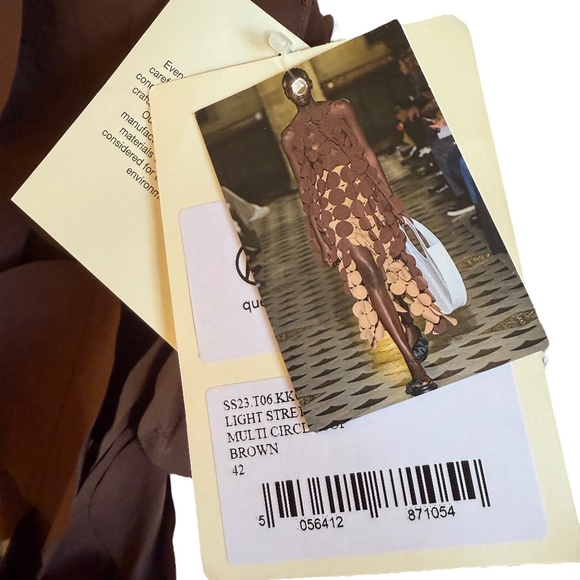 A.W.A.K.E. MODE Women's Floor-Length Circle Top 42 (10) NWT - Picture 9 of 12